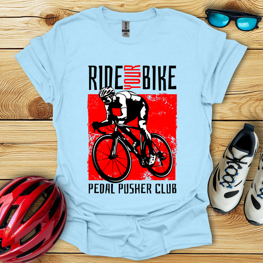 Ride Your Bike Rosso T-Shirt