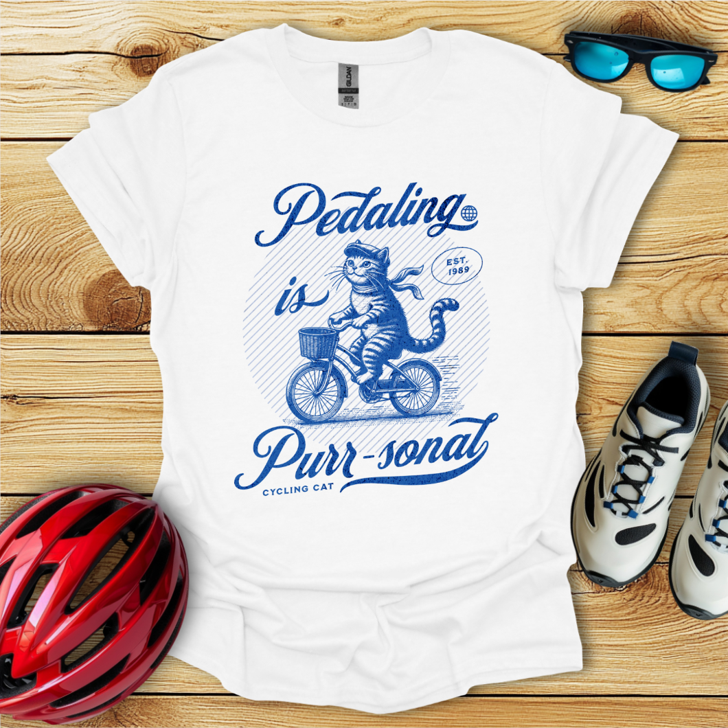 Pedaling Is Purr-sonal T-Shirt