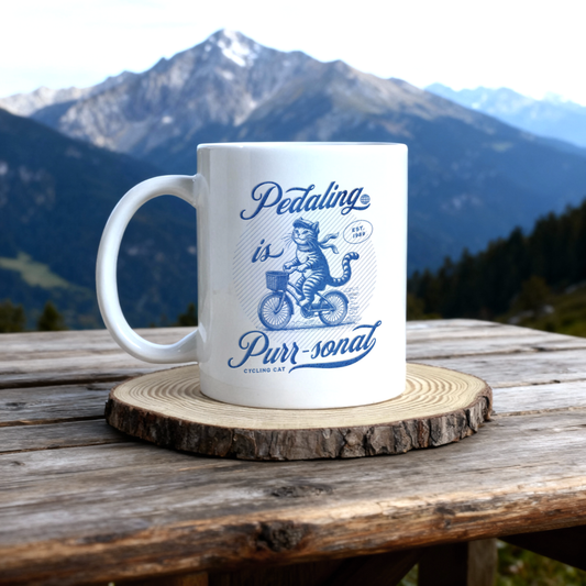 Pedaling Is Purr-sonal Tazza
