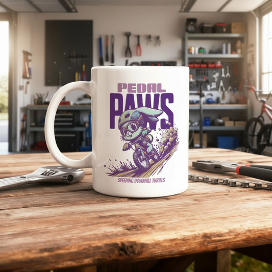 Pedal Paws Tazza