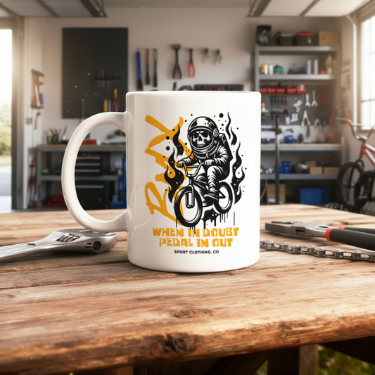 When In Doubt Pedal In Out Tazza
