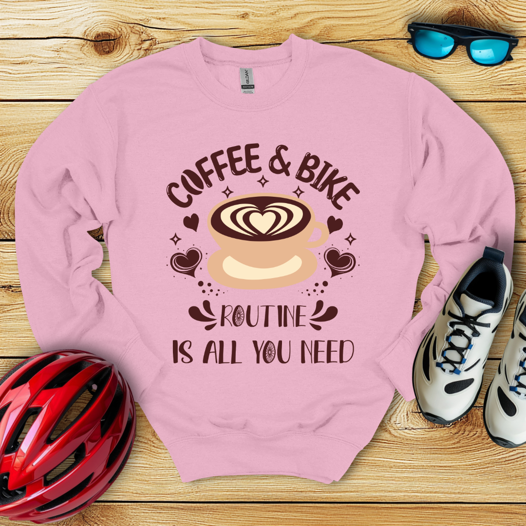 Coffee & Bike Routine Is All You Need Felpa