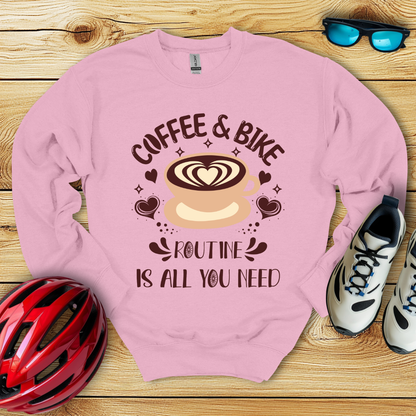 Coffee & Bike Routine Is All You Need Felpa