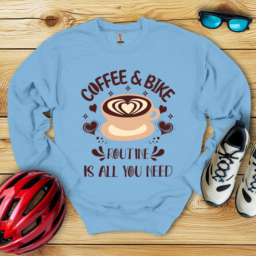 Coffee & Bike Routine Is All You Need Felpa
