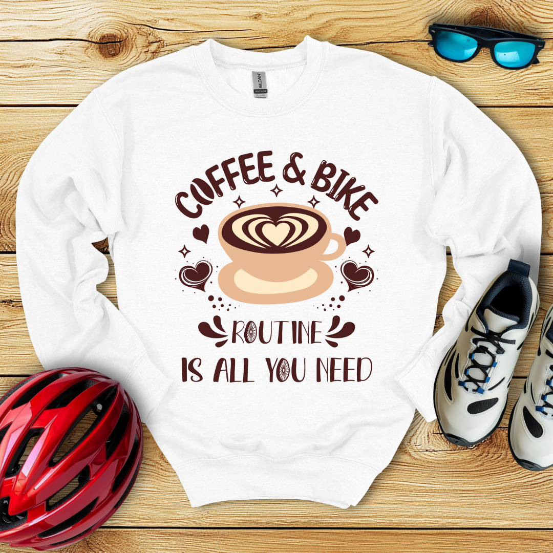 Coffee & Bike Routine Is All You Need Felpa