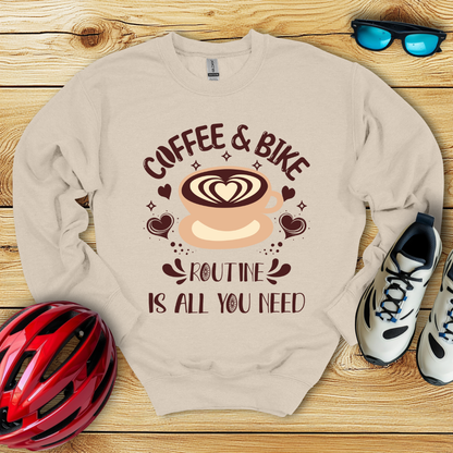 Coffee & Bike Routine Is All You Need Felpa