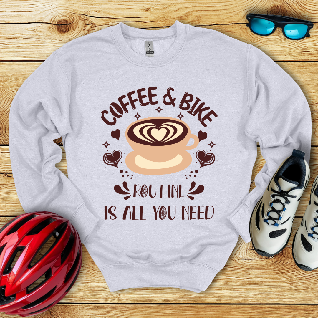 Coffee & Bike Routine Is All You Need Felpa