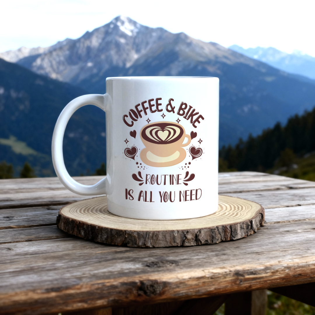 Coffee & Bike Routine Is All You Need Tazza