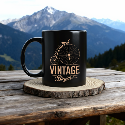 Vintage Club Bicycles Tazza Nera