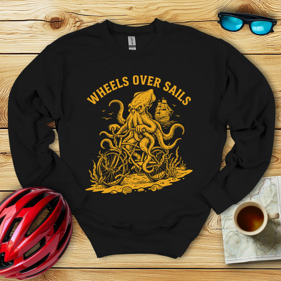Wheels Over Sails Sweatshirt