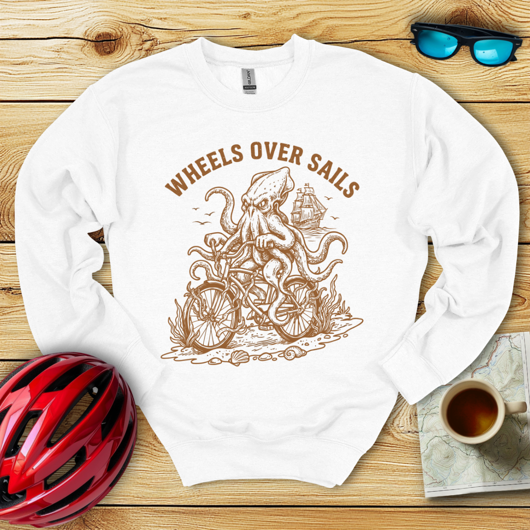 Wheels Over Sails Sweatshirt