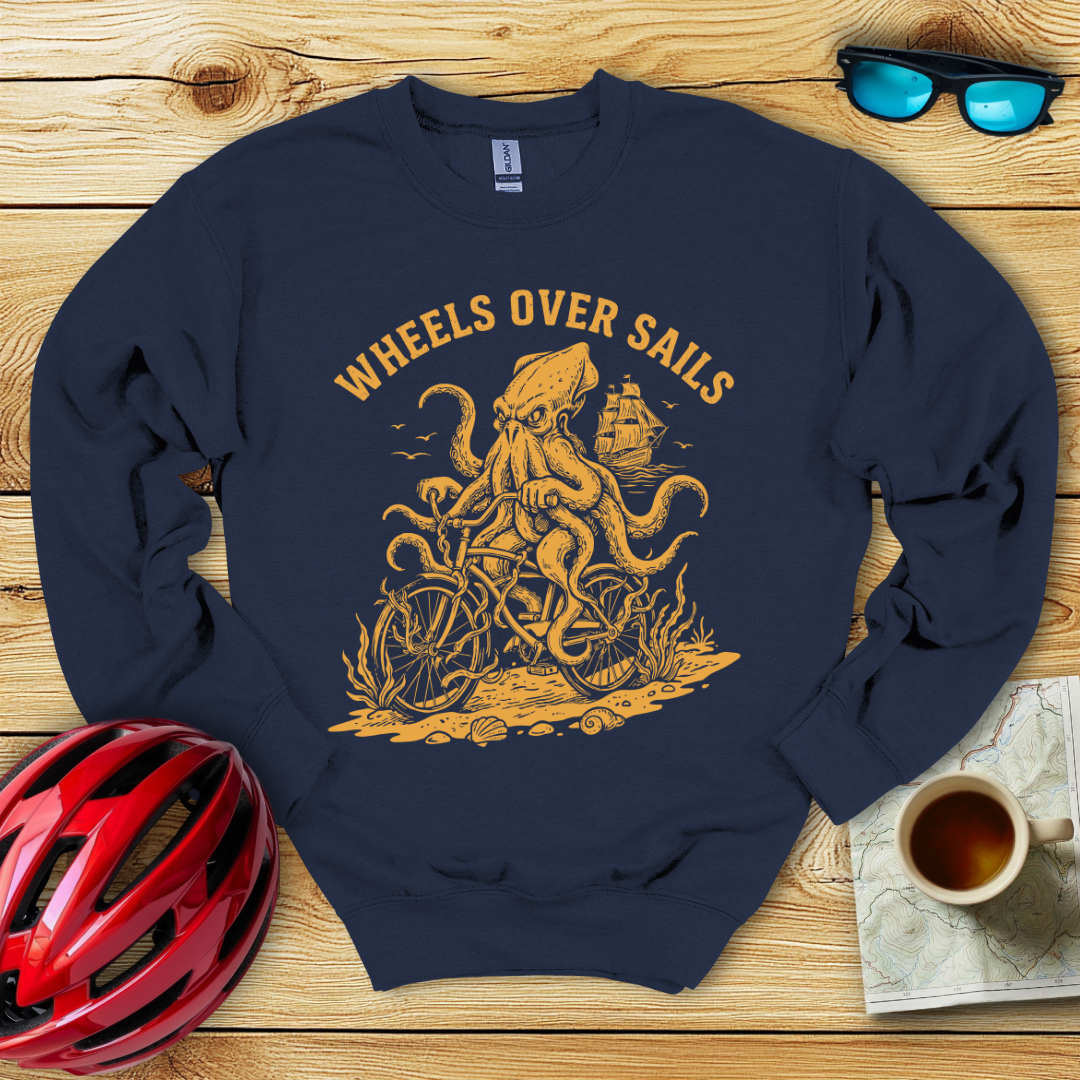 Wheels Over Sails Sweatshirt