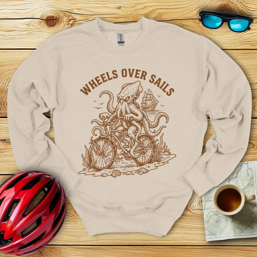 Wheels Over Sails Sweatshirt