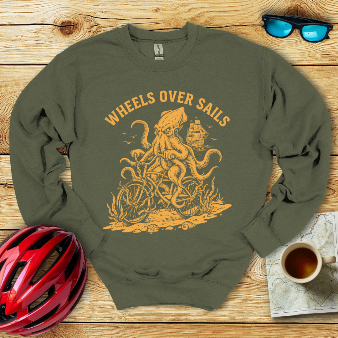 Wheels Over Sails Sweatshirt