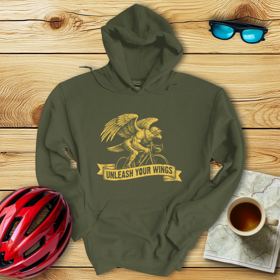 Unleash Your Wings Eagle Hoodie