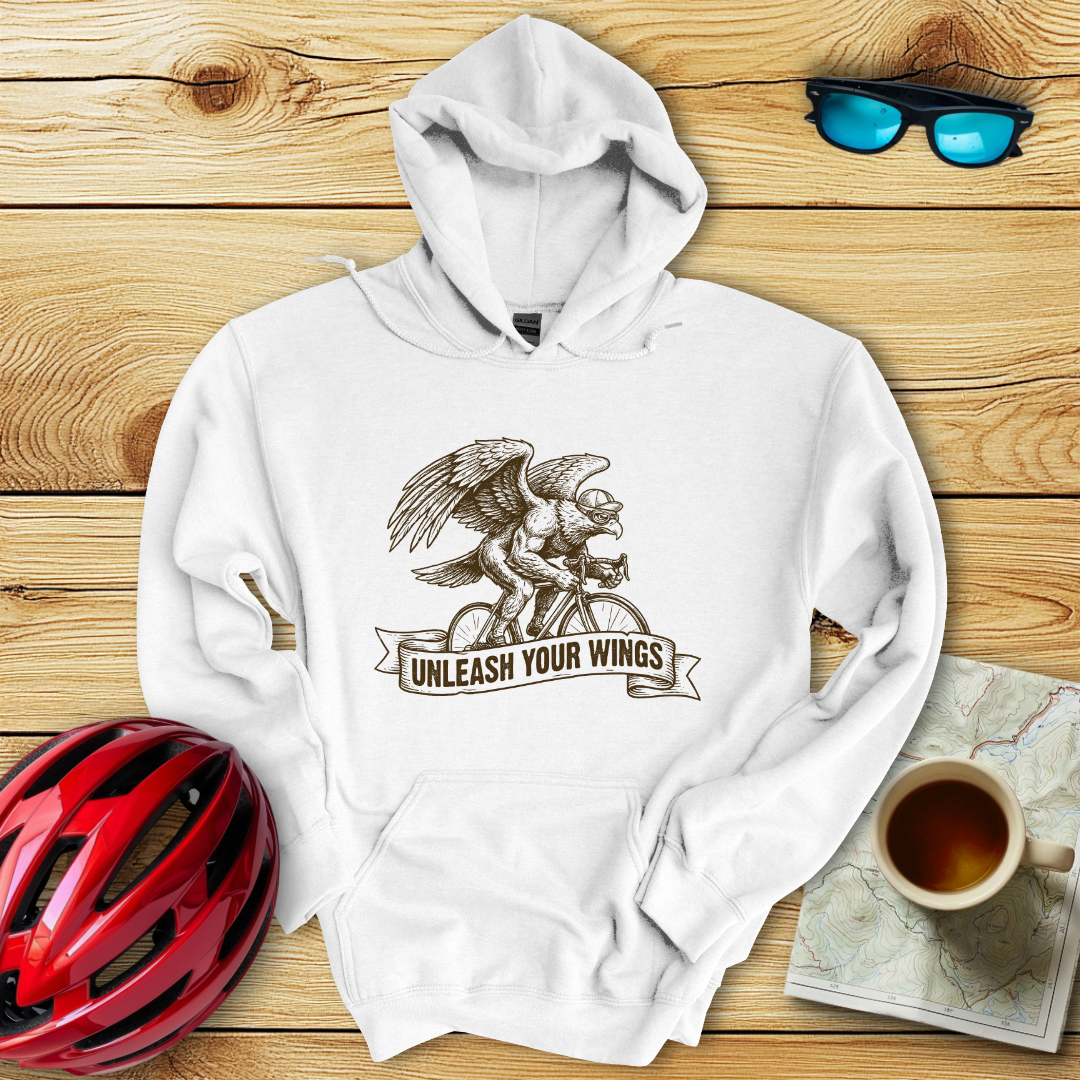 Unleash Your Wings Eagle Hoodie