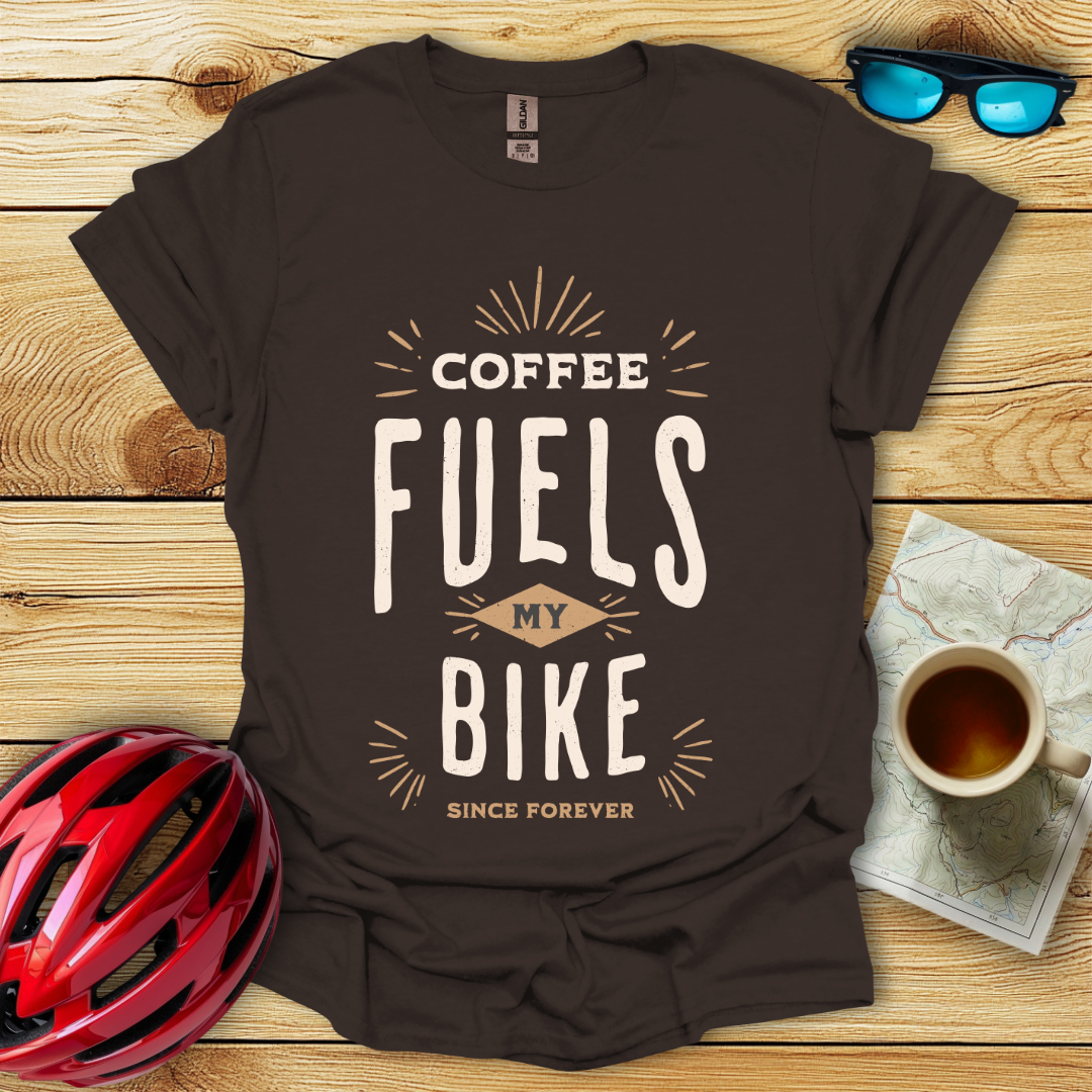 Coffee Fuels My Bike T-Shirt