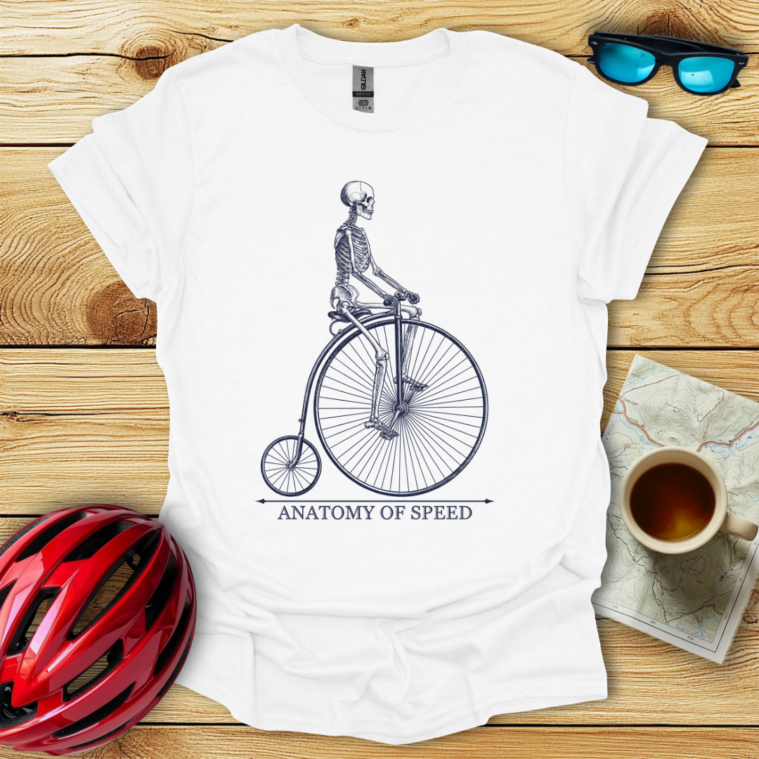 Anatomy Of Speed Skeleton T-Shirt
