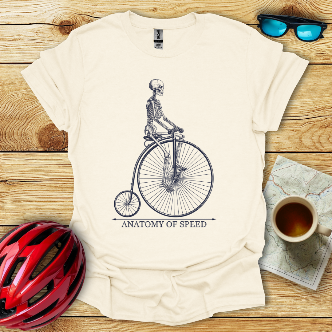Anatomy Of Speed Skeleton T-Shirt