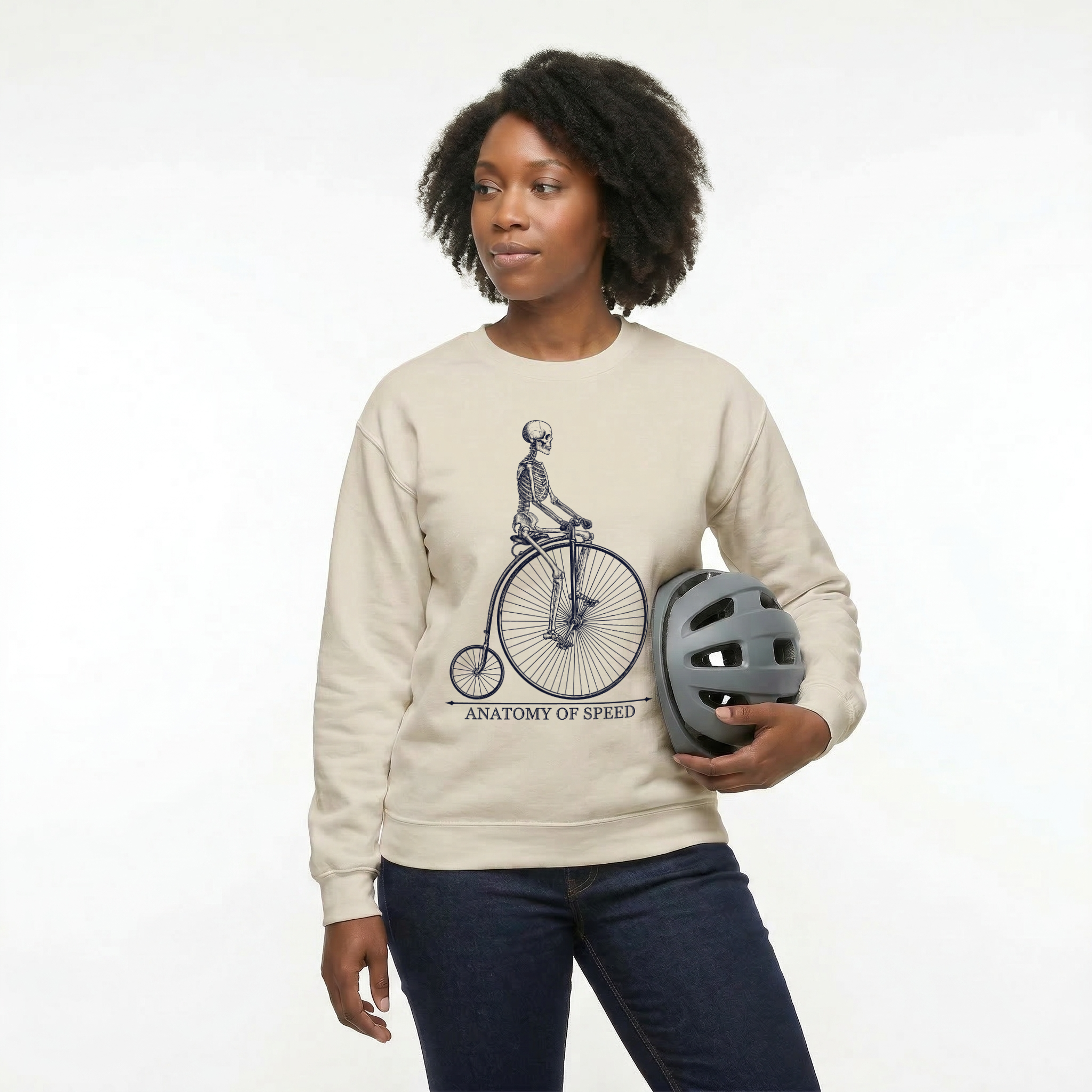 Anatomy Of Speed Skeleton Sweatshirt