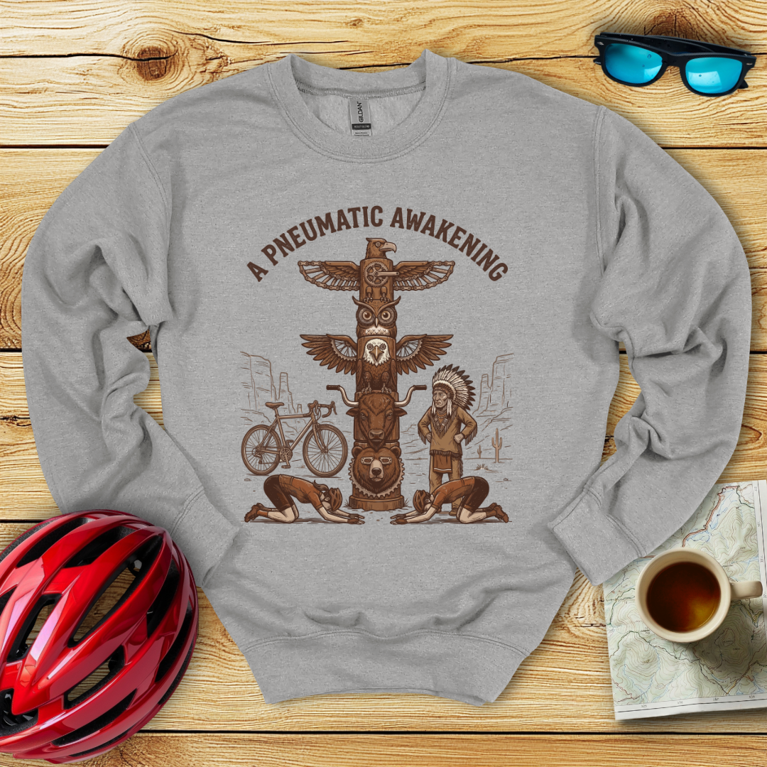 A Pneumatic Awakening Sweatshirt