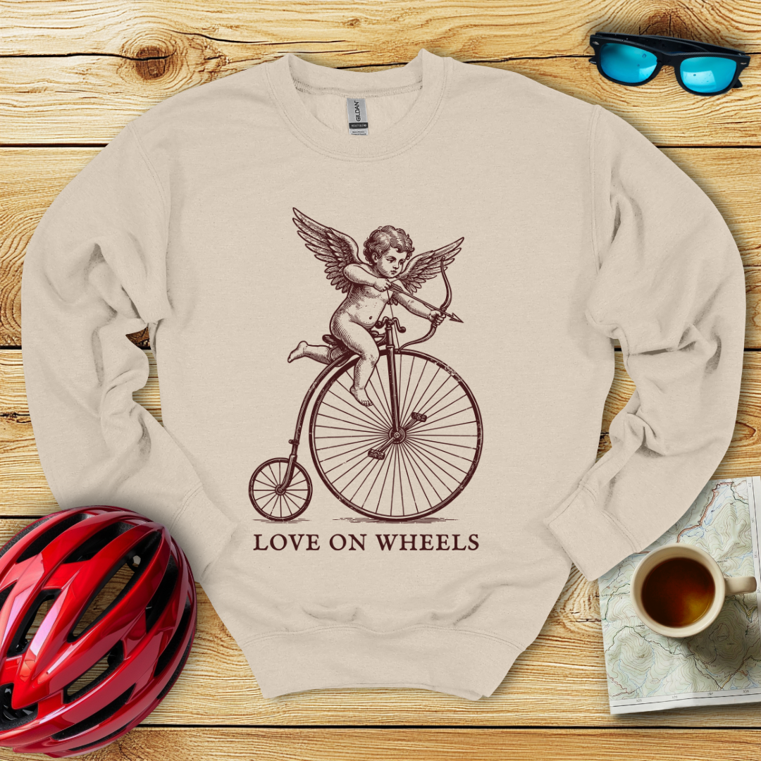 Love On Wheels Felpa