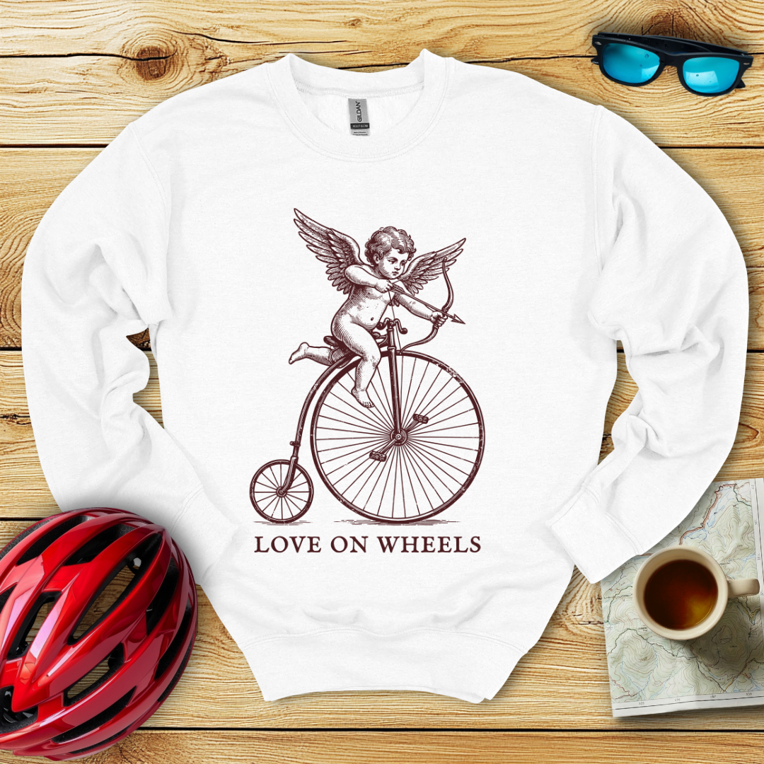 Love On Wheels Felpa