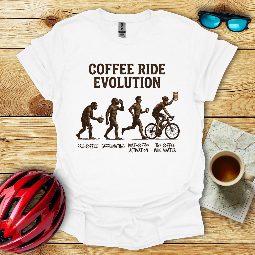 Coffee Ride Evolution T-Shirt