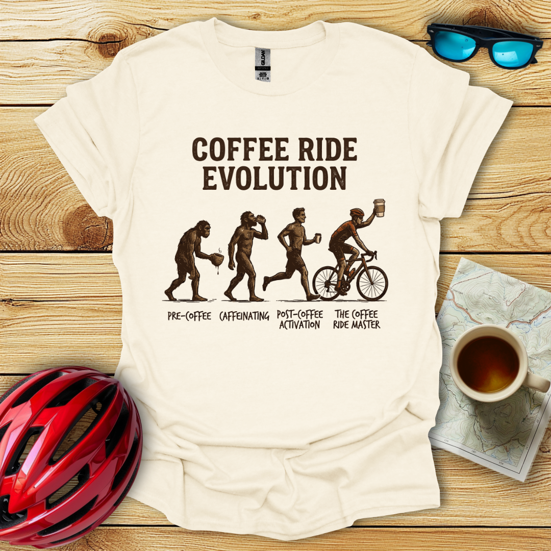Coffee Ride Evolution T-Shirt