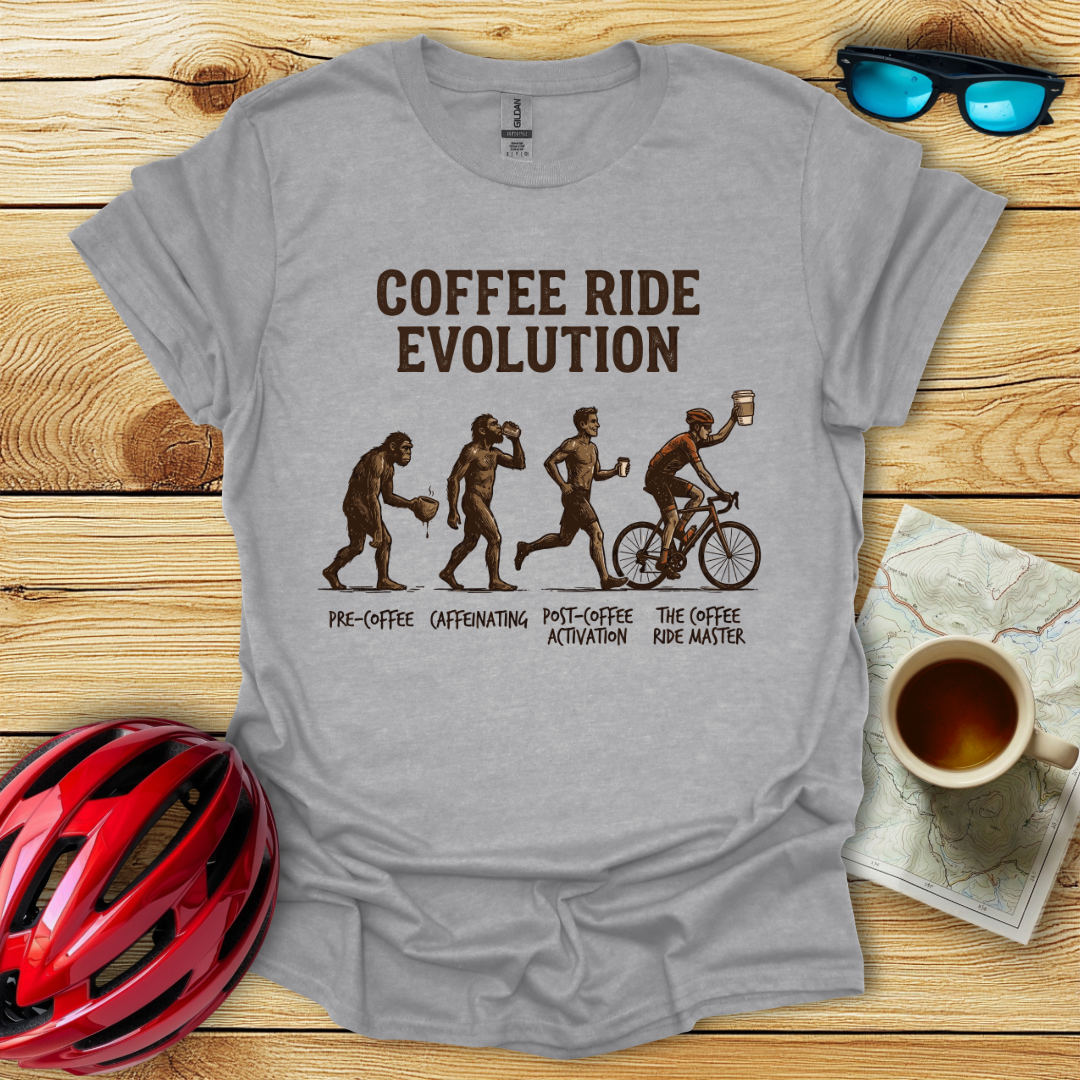Coffee Ride Evolution T-Shirt