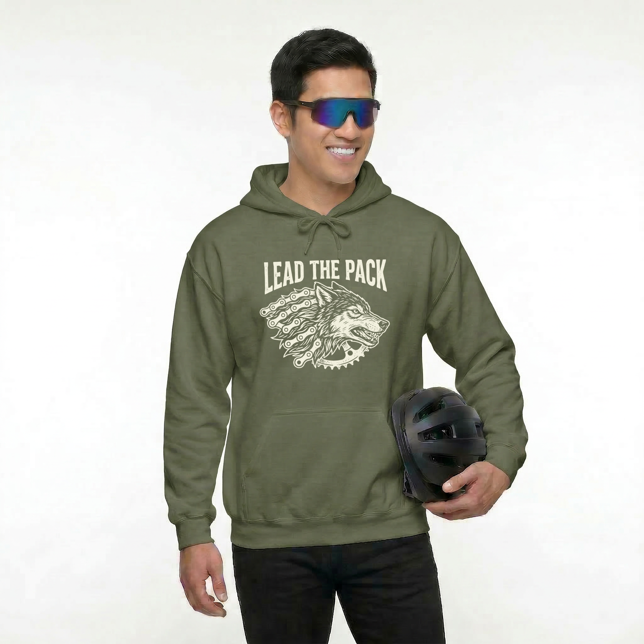 Lead The Pack Wolf Hoodie