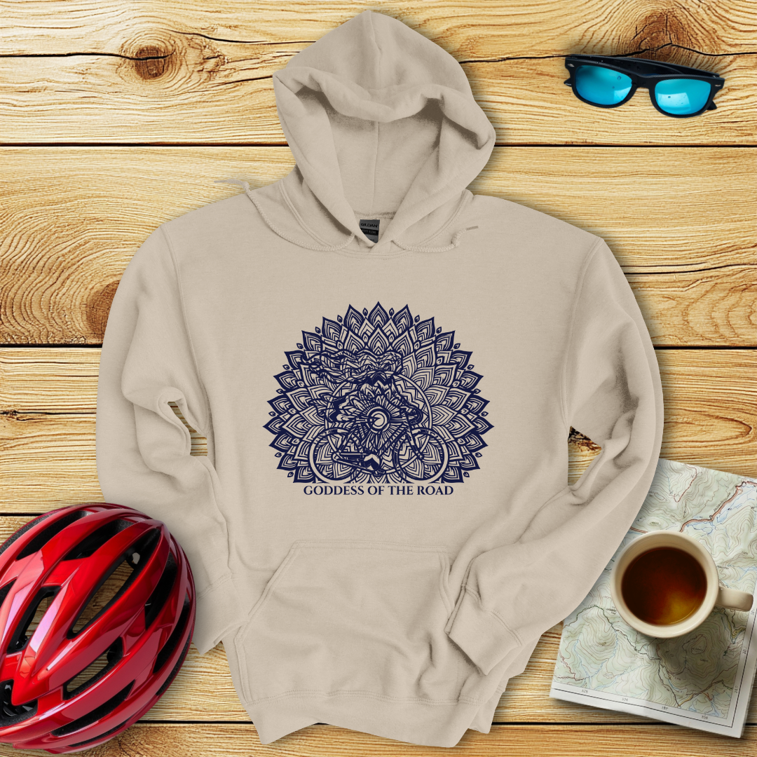 Goddess Of The Road Monochrome Hoodie