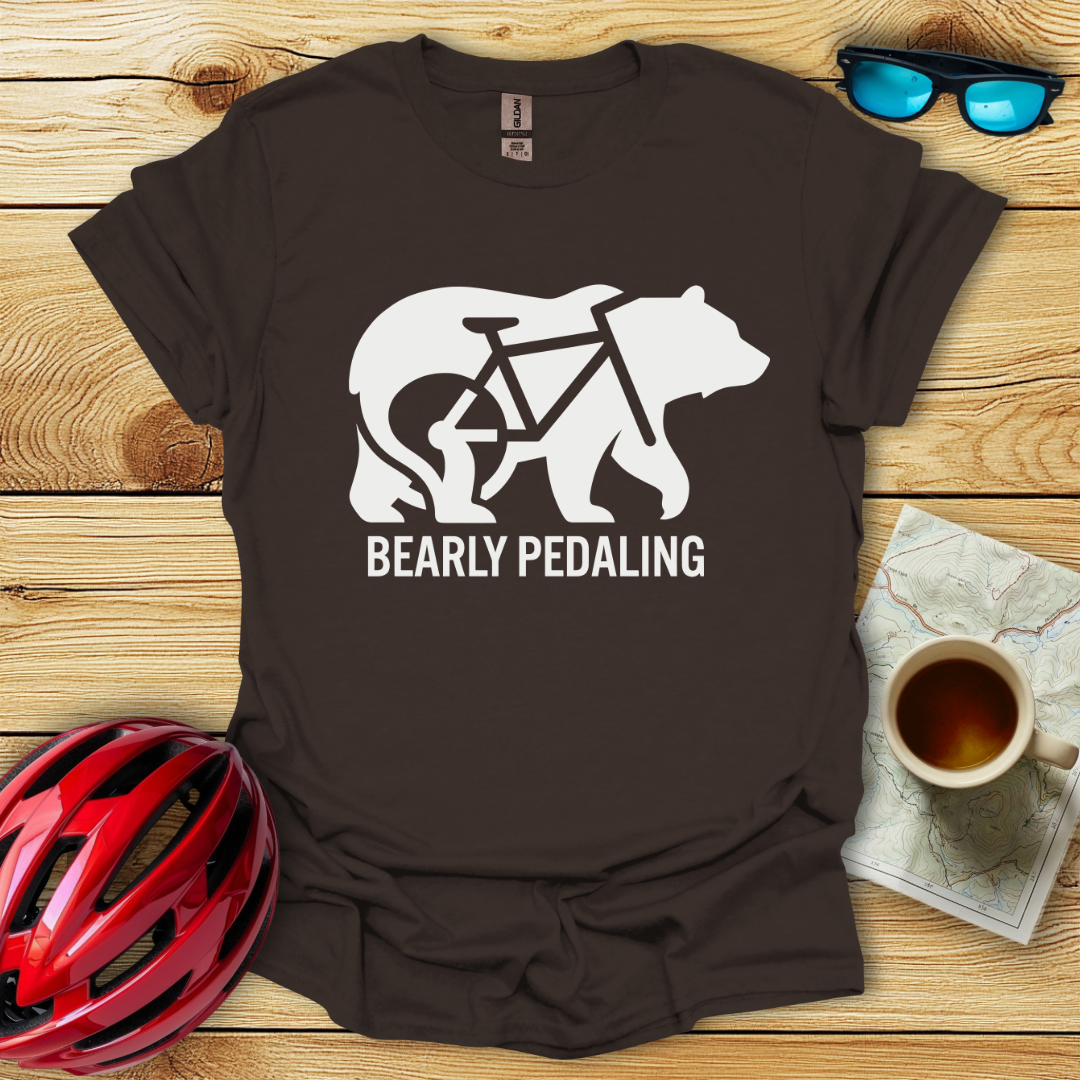 Bearly Pedaling T-Shirt