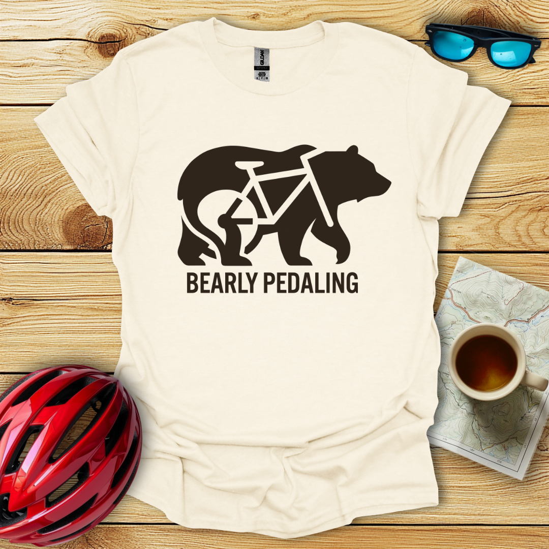 Bearly Pedaling T-Shirt