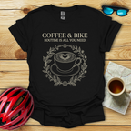 Women's Coffee & Bike Routine T-Shirt