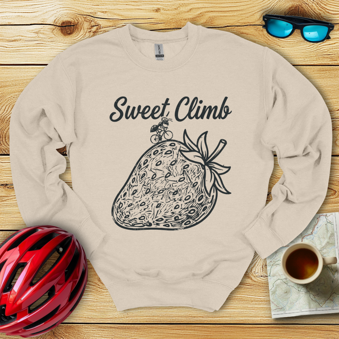 Sweet Climb Strawberry Sweatshirt