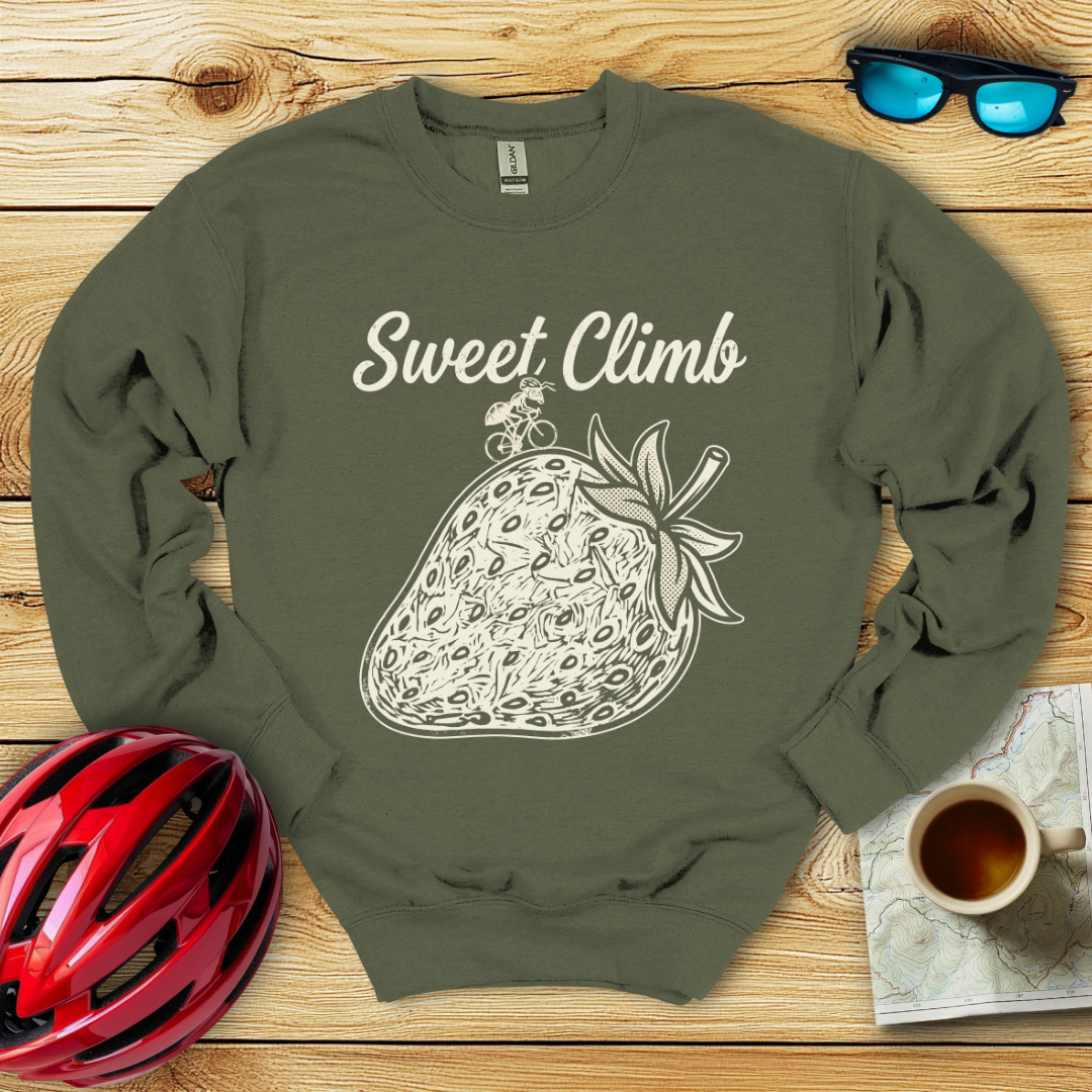 Sweet Climb Strawberry Sweatshirt