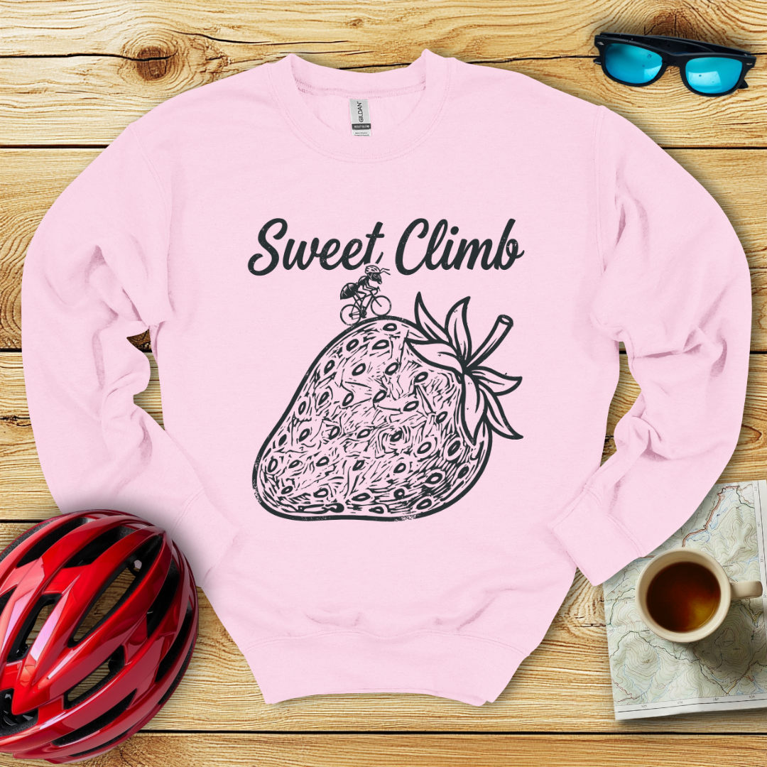 Sweet Climb Strawberry Sweatshirt