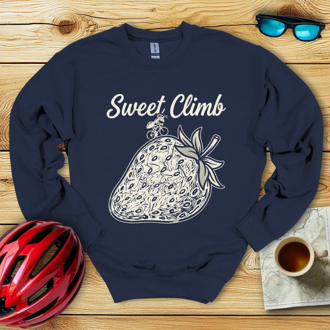 Sweet Climb Strawberry Sweatshirt