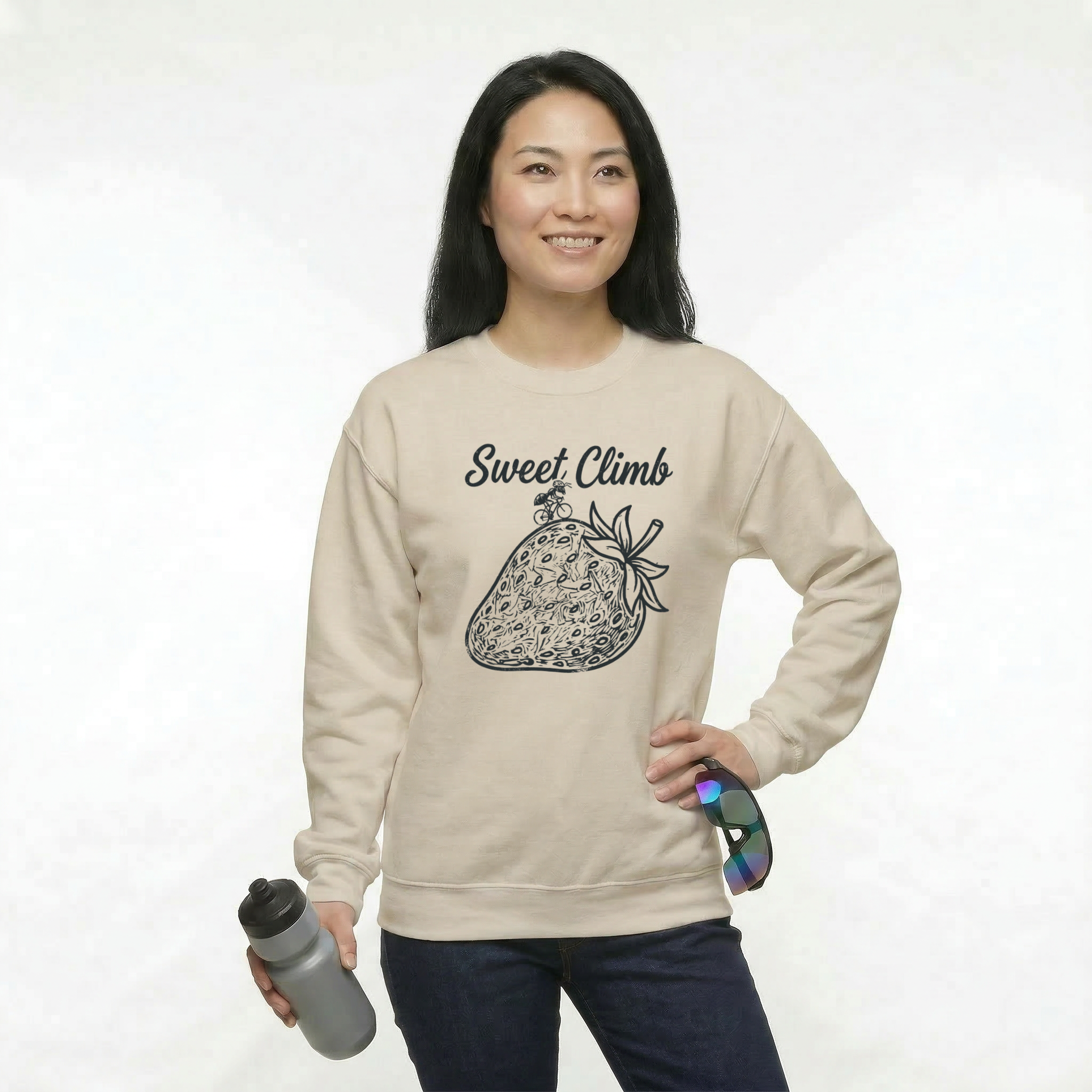 Sweet Climb Strawberry Sweatshirt