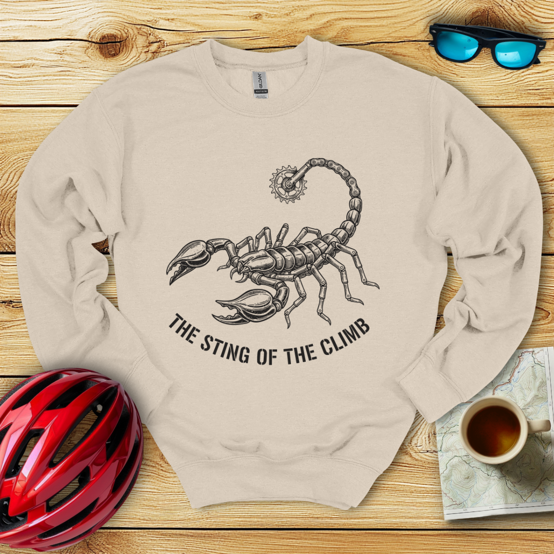 The Sting Of The Climb Sweatshirt