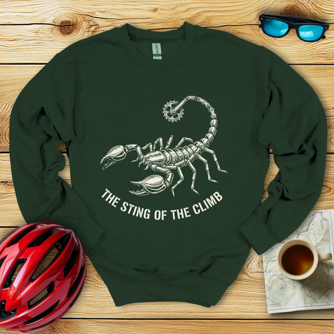 The Sting Of The Climb Sweatshirt