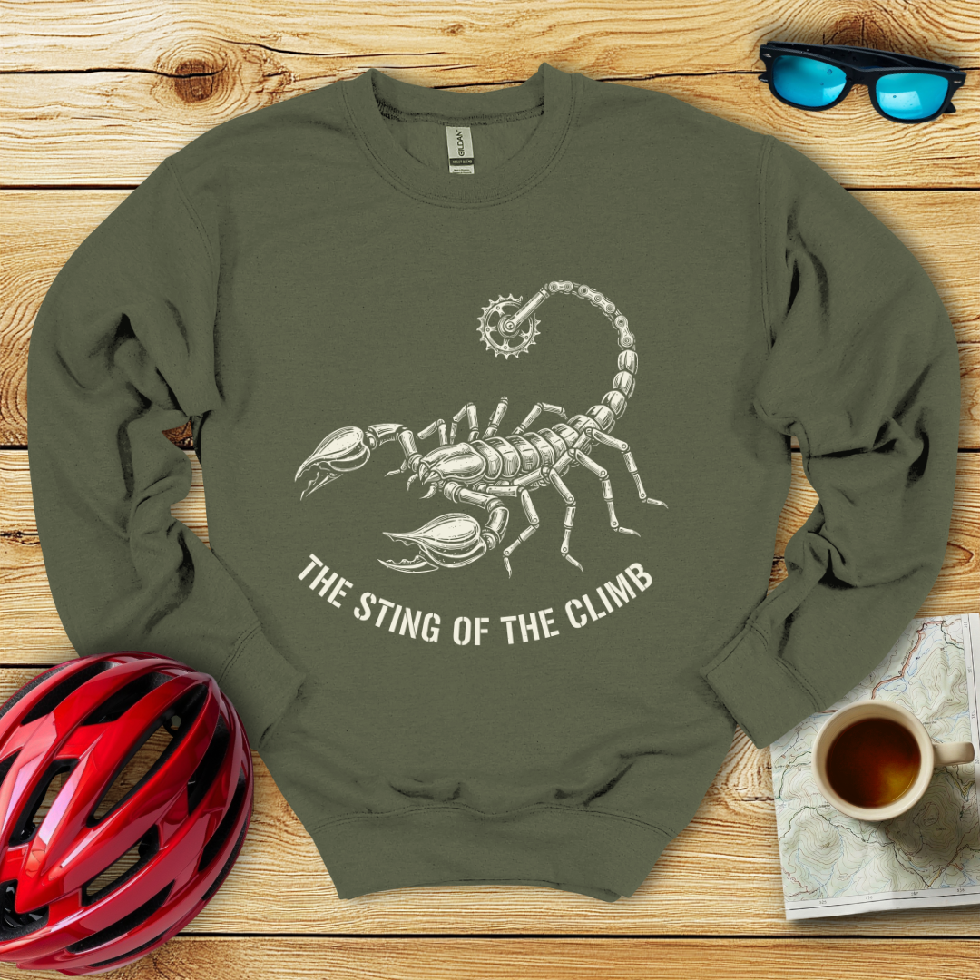 The Sting Of The Climb Sweatshirt