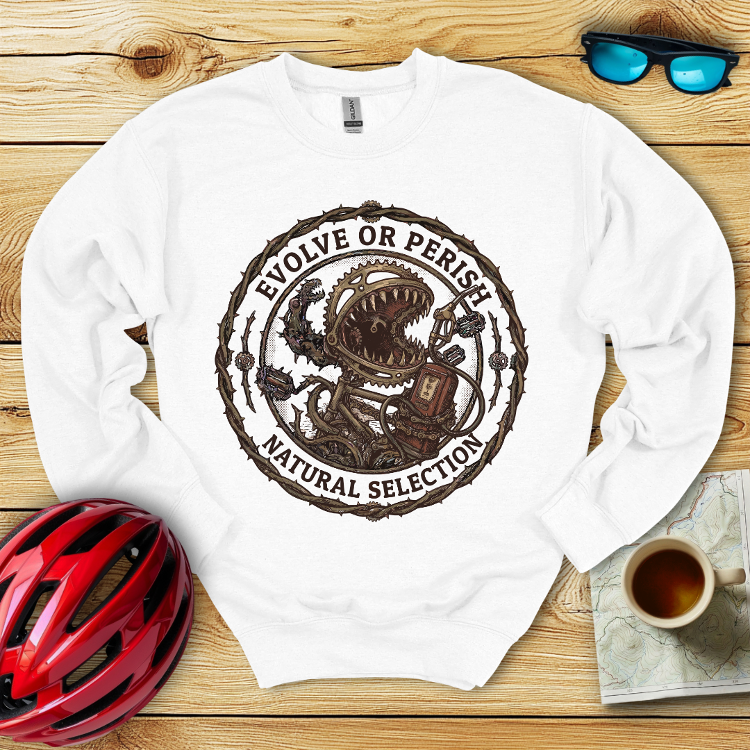 Evolve Or Perish Cycling Sweatshirt