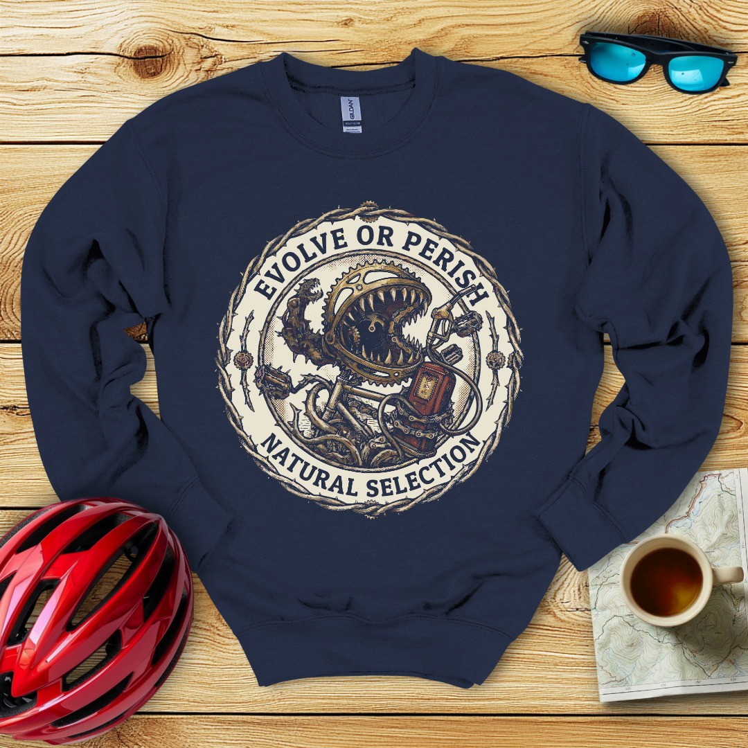 Evolve Or Perish Cycling Sweatshirt