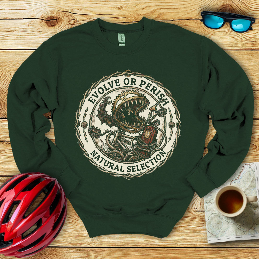 Evolve Or Perish Cycling Sweatshirt