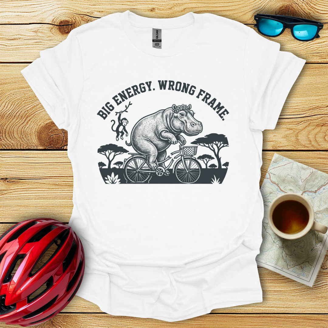 Wrong Frame Hippo T-Shirt