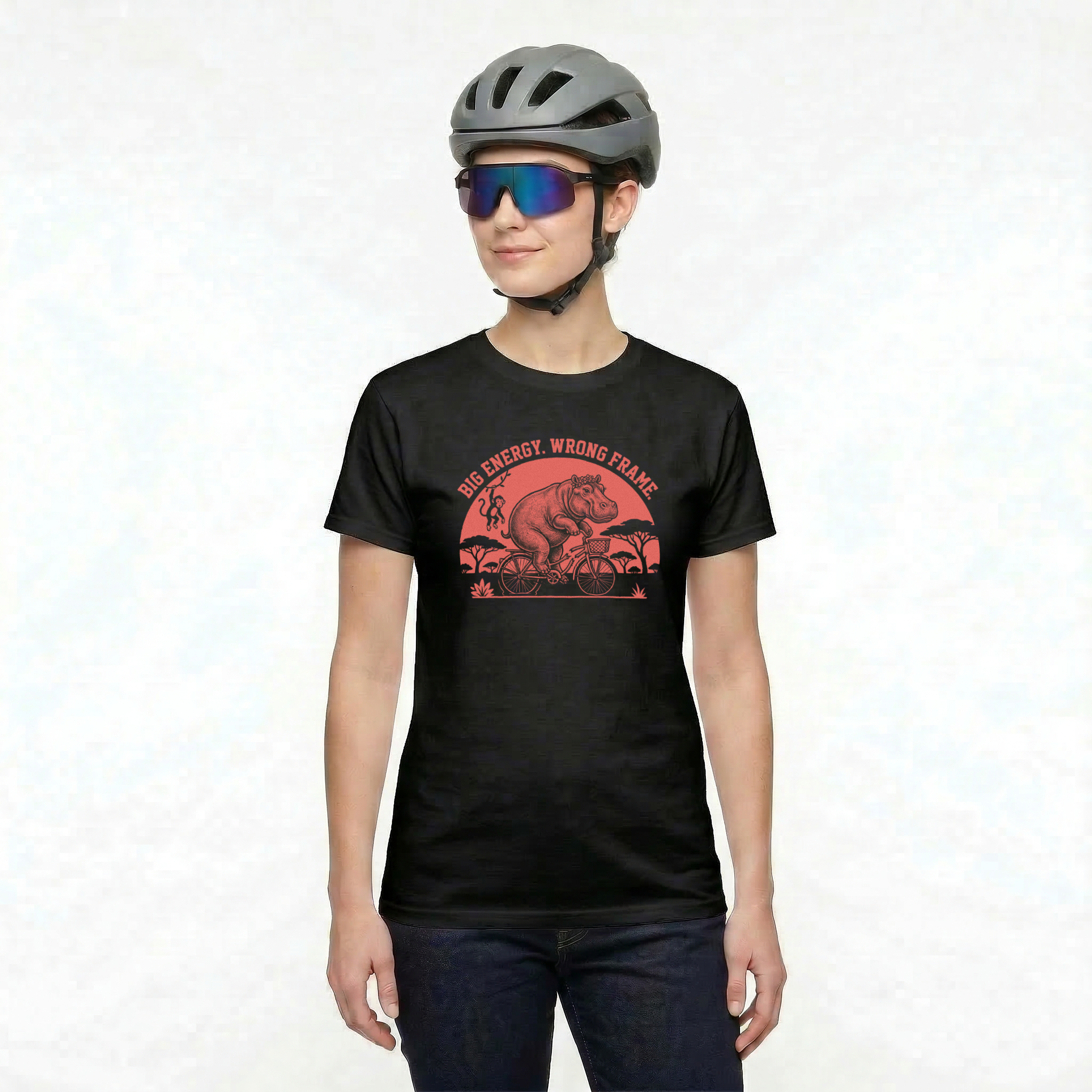 Wrong Frame Hippo T-Shirt