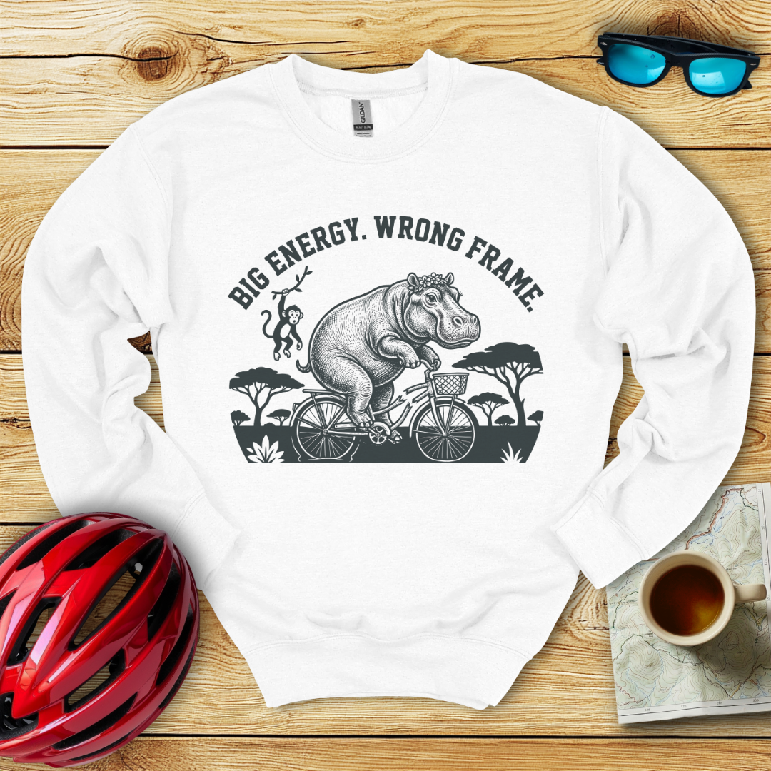 Wrong Frame Hippo Sweatshirt