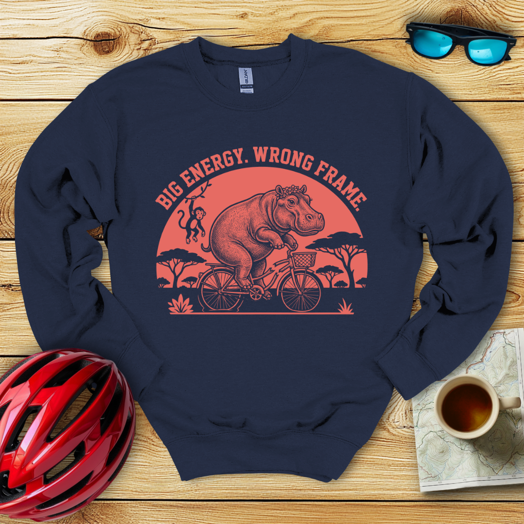 Wrong Frame Hippo Sweatshirt